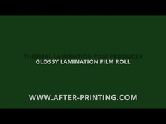 Film di laminazione termica, film di laminazione lucido, film di laminazione opaco
