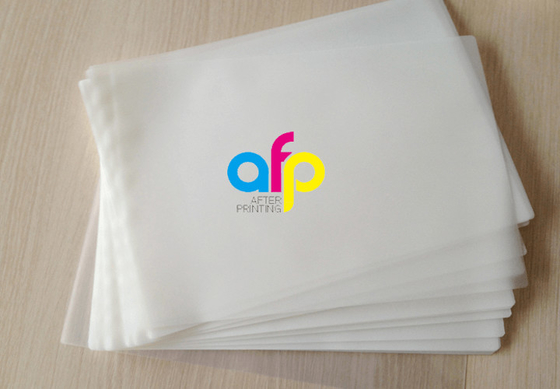 Film opaco della laminazione del sacchetto del poliestere dell'ANIMALE DOMESTICO di aspetto per la laminazione del menu della foto del documento