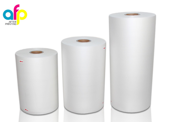 Film di laminazione termico bianco del rotolo di plastica BOPP della laminazione di FDA per stampare