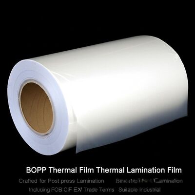 Film Termico BOPP per Laminazione a Caldo, Realizzato per la Laminazione Post-stampa, Include Termini Commerciali FOB, CIF, EXW, Adatto per Uso Industriale