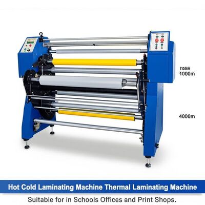 Lunghezza 1000m 4000m Macchina di laminazione a freddo caldo Macchina di laminazione termica Adatta per scuole uffici e tipografie