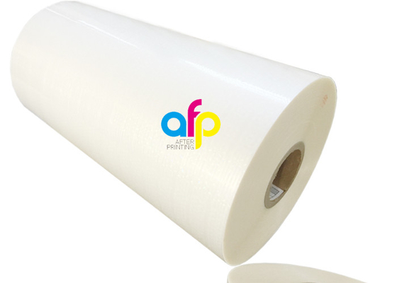 Film di laminazione di lucentezza dell'ANIMALE DOMESTICO/BOPP con rivestimento 15micron - 30mic di lustro