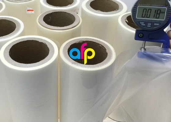 Trasparenza termica del film della laminazione di rivestimento di lustro di BOPP/opaco lucidi