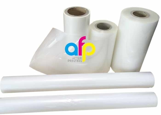 Rotolo di film di laminazione caldo di EVA dell'ANIMALE DOMESTICO da 125 micron per il piccolo laminatore asciutto