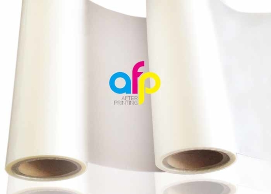 rotolo opaco della laminazione di 100m x di 1020mm, film termico della laminazione di 75 Mic Bopp