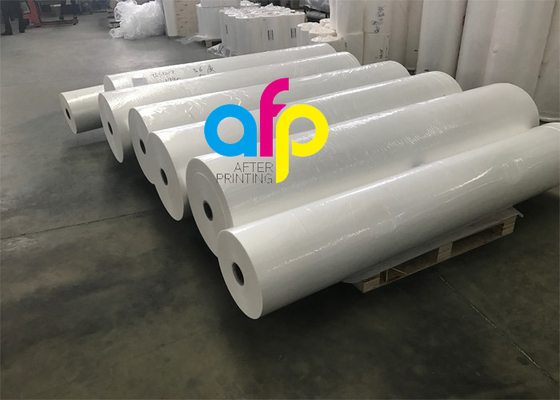 Laminazione opaca del film dell'alto grado, film termico bianco di Bopp per carta/cartone