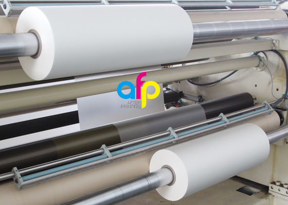 Film opaco Rolls 700mm * 3000m/della laminazione da 27 micron dimensione su ordinazione del rotolo