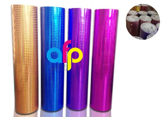 Film olografico del laser di BOPP per le macchine della laminazione larghezza di 1300mm - di 180mm