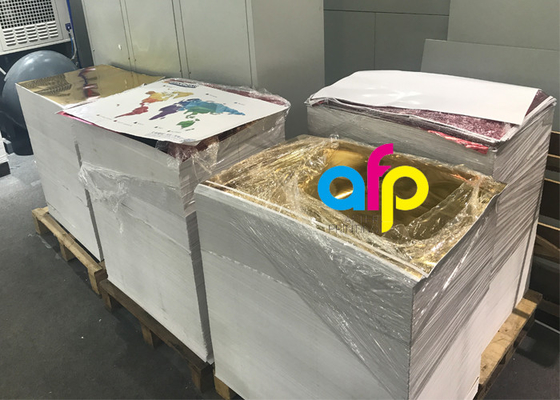Film termico metallizzato della laminazione dell'ANIMALE DOMESTICO per il contatto dell'alimento, certificato di FDA