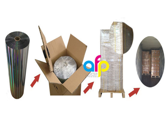 Film olografico del laser del termale di plastica 20 micron - uno spessore di 28 micron