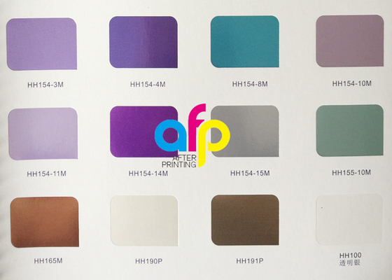 fogli per l'impressione a caldo variopinti di 120m * di 640mm, foglio per l'impressione a caldo dell'oro per morbido/duro plastica