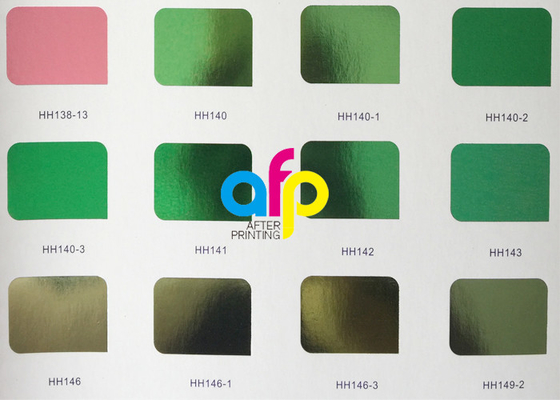 fogli per l'impressione a caldo variopinti di 120m * di 640mm, foglio per l'impressione a caldo dell'oro per morbido/duro plastica