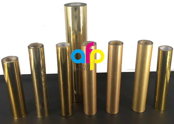 Rotolo di film olografico cartone/della carta, argento metallizzato/stagnola calda dell'oro