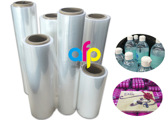 Chiaro film di strizzacervelli della poliolefina di 75 calibri Rolls rotolo Widht di 1600mm - di 200mm