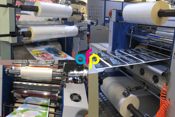 Film di laminazione termico bianco di qualità premio BOPP con forte forza di legame