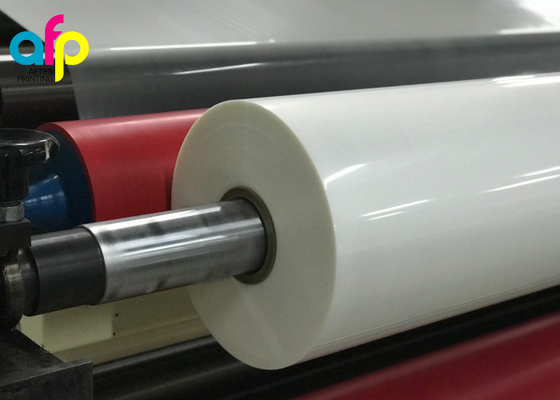 Film di laminazione termico bianco di qualità premio BOPP con forte forza di legame