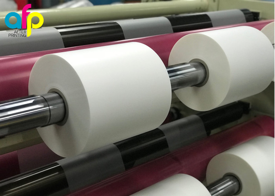 Film di laminazione termico bianco di qualità premio BOPP con forte forza di legame